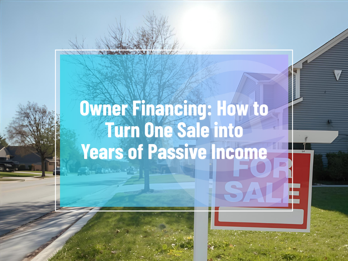 Owner Financing: How to Turn One Sale into Years of Passive Income